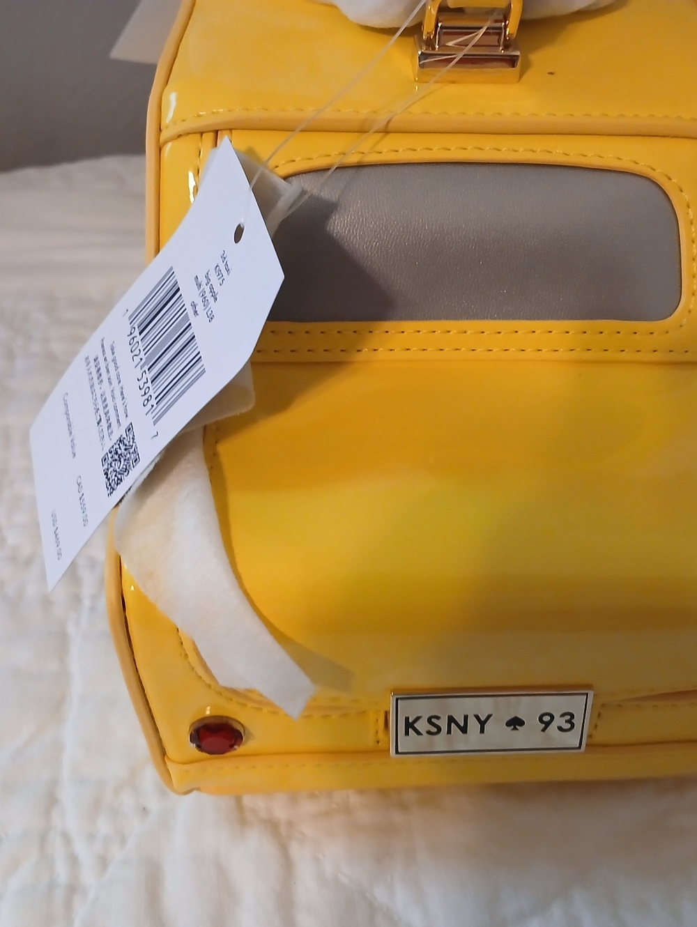 Kate Spade New York Yellow Taxi NYC 3D “Kate’s Taxi” Crossbody NWT - Picture 5 of 6
